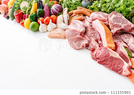Vegetable meat collection 111335901