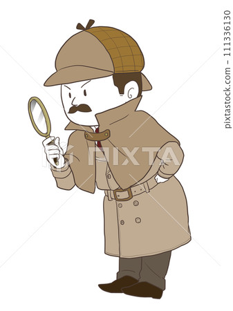 detective investigating 111336130