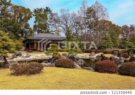 Strolling Japanese garden at Nijo Castle, Kyoto Strolling Japanese garden at Nijo Castle, Kyoto 111338449