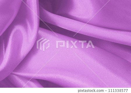 Purple fabric cloth texture for background and design art work, beautiful crumpled pattern of silk or linen. Purple fabric cloth texture for background and design art work, beautiful crumpled pattern of silk or linen. 111338577