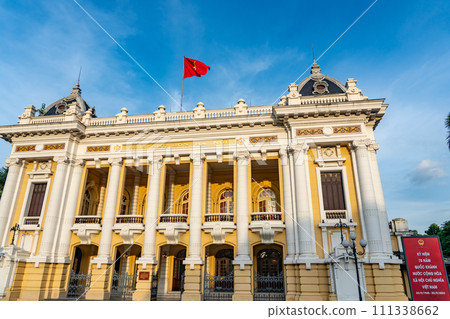 Hanoi City, Vietnam Hanoi Opera House modeled after the Paris Opera House Hanoi City, Vietnam Hanoi Opera House modeled after the Paris Opera House 111338662
