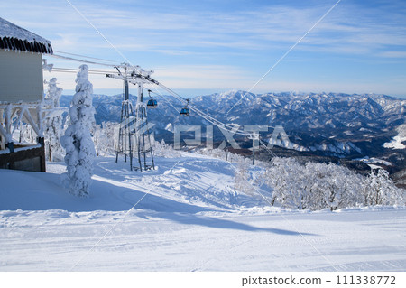 森吉山阿仁滑雪場 - 從秋田縣纜車山頂站欣賞到的壯麗景色 森吉山阿仁滑雪場 - 從秋田縣纜車山頂站欣賞到的壯麗景色 111338772