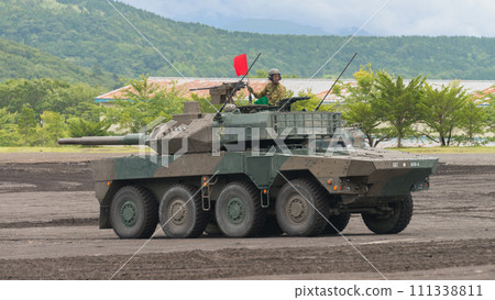 Ground Self-Defense Force Type 16 Mobile Combat Vehicle running 111338811
