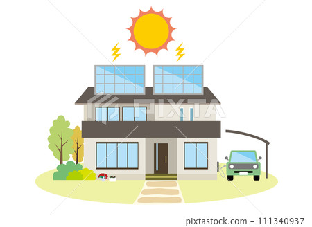 home solar power generation home solar power generation 111340937