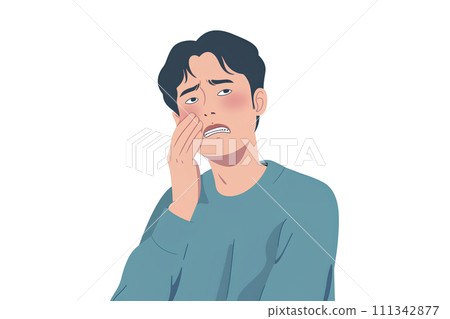 一個牙痛的男人 111342877