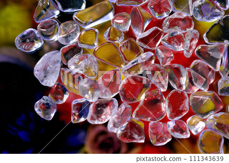 彩色背景水晶 111343639