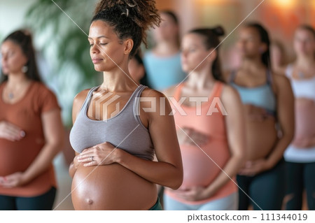 Peaceful Prenatal Yoga Session Peaceful Prenatal Yoga Session 111344019