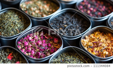 Assorted Loose Leaf Tea in Tins Assorted Loose Leaf Tea in Tins 111344084