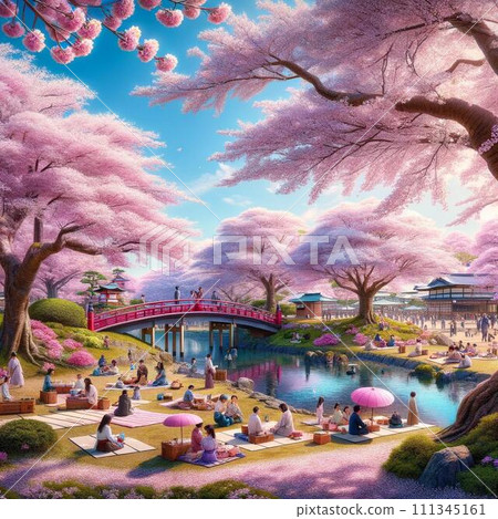 Cherry blossom viewing Cherry blossom viewing 111345161