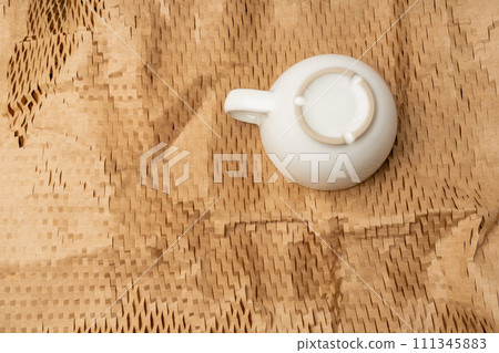 Paper Packing, Biodegradable Cardboard Packing Material, Ecology Recycle Soft Paper, Eco Wrapping 111345883