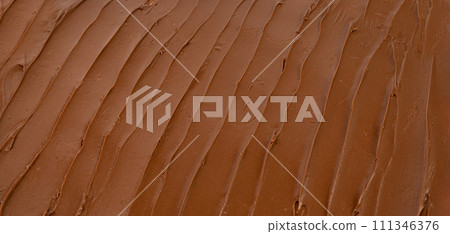 Melt Chocolate Texture Background, Chocolate Sauce Pattern, Cocoa Hazelnut Cream, Textured Chocolate Melt Chocolate Texture Background, Chocolate Sauce Pattern, Cocoa Hazelnut Cream, Textured Chocolate 111346376