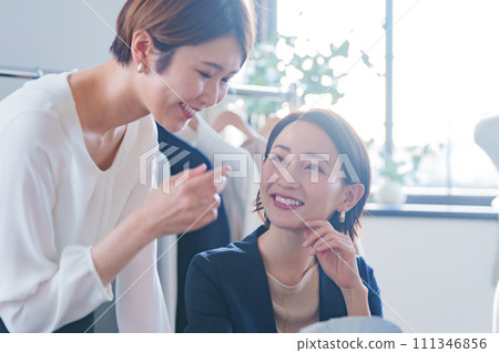 Fashion designers meeting Fashion designers meeting 111346856