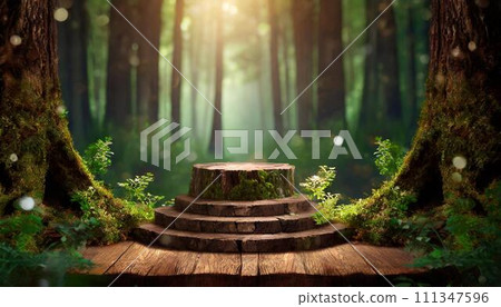 Fantastic forest pedestal Fantastic forest pedestal 111347596