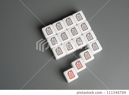 Reducing the list of documents. Reducing bureaucracy. Data leakage and information leakage. Simplifying the paperwork optimizing workflows, enhancing efficiency. Minimizing administrative complexities 111348789