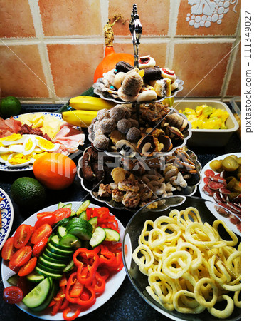 nice christmas dinner nice christmas dinner 111349027