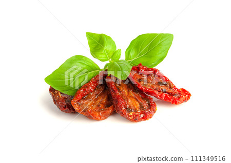 Dry Tomatoes, Sun Dried Pomodoro, Dehydrated Tomato In Olive Oil, Cured Sundried Vegetable Slices Dry Tomatoes, Sun Dried Pomodoro, Dehydrated Tomato In Olive Oil, Cured Sundried Vegetable Slices 111349516
