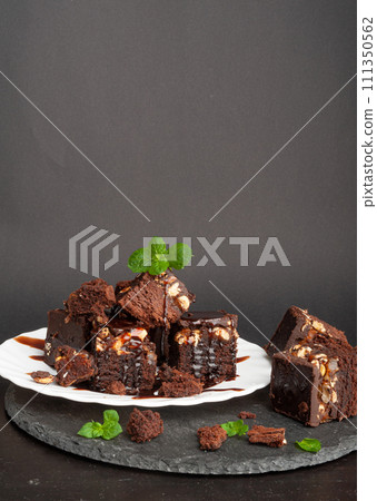 Nut Brownie, Homemade German Chocolate Cake, Chocolate Peanuts Cake, Brownie Square Piece Nut Brownie, Homemade German Chocolate Cake, Chocolate Peanuts Cake, Brownie Square Piece 111350562