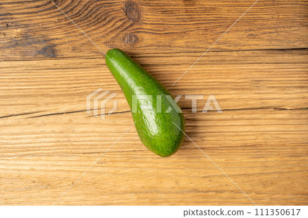 Avocado Isolated, Whole Avokado, Green Avocados Slice, Fresh Alligator Pear, Long Avocado Fruit Avocado Isolated, Whole Avokado, Green Avocados Slice, Fresh Alligator Pear, Long Avocado Fruit 111350617