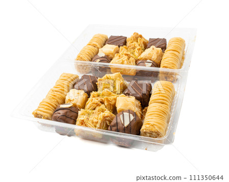 Baklava Ramadan Dessert, Eastern Sweet Pastries, Turkish Baklawa, Traditional Oriental Desert Mix Baklava Ramadan Dessert, Eastern Sweet Pastries, Turkish Baklawa, Traditional Oriental Desert Mix 111350644