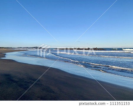 大原海岸日落景觀冬季 大原海岸日落景觀冬季 111351153
