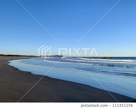 大原海岸日落景觀冬季 大原海岸日落景觀冬季 111351156