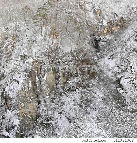 雪鳴子峽(陸羽東線) 雪鳴子峽(陸羽東線) 111351308