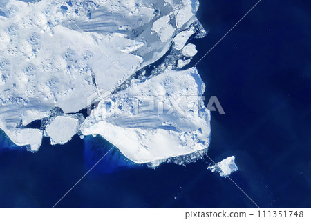 Antarctica from space. Elements of this image furnished by NASA Antarctica from space. Elements of this image furnished by NASA 111351748