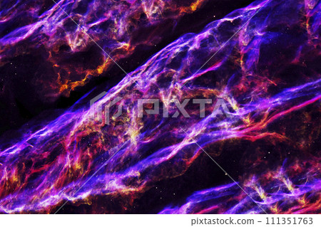 Cosmic nebula in deep space. Elements of this image furnished by NASA Cosmic nebula in deep space. Elements of this image furnished by NASA 111351763