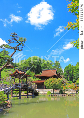 岐阜縣多治見市溪山永法寺風景 111351870