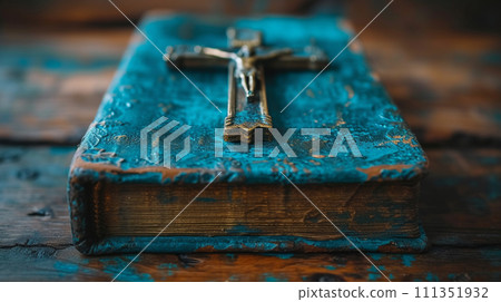 復古聖經與十字架 111351932