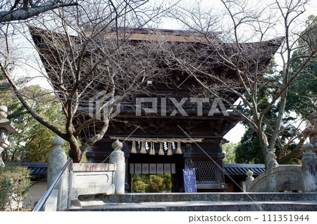 福岡縣香椎神社/樓門 111351944