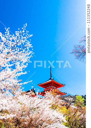 京都春天清水寺三塔 京都春天清水寺三塔 111352248