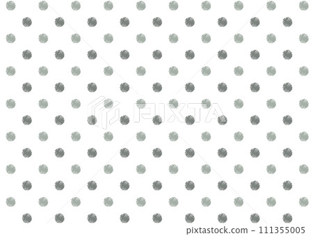Crayon touch polka dot seamless pattern/gray 111355005