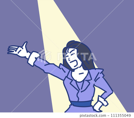 Otachidai_dancing woman_bubble Otachidai_dancing woman_bubble 111355049