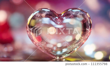 An artistic background with a hearts, valentine concept. An artistic background with a hearts, valentine concept. 111355798