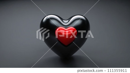 An artistic background with a hearts, valentine concept. An artistic background with a hearts, valentine concept. 111355911