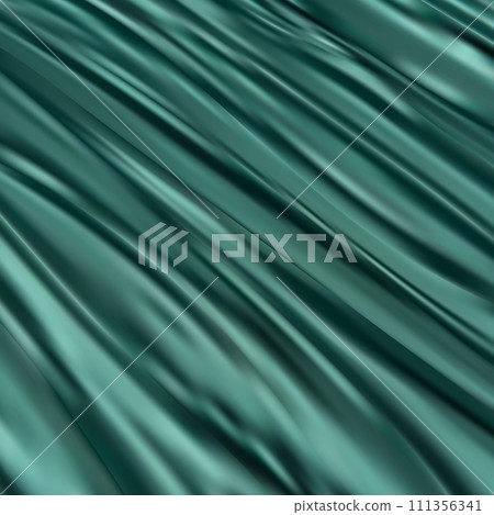 Abstract background in the form of crumpled tissue. Silk fabric with folds. Textile background. Vector illustration. Abstract background in the form of crumpled tissue. Silk fabric with folds. Textile background. Vector illustration. 111356341