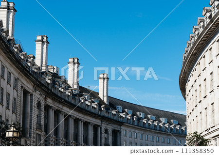 Old buildings in Regent Street in the city of Westminster in London 111358350