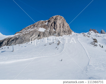 Great ski resort near Samnaun and Ischgl, Switzerland and Austria 111360731