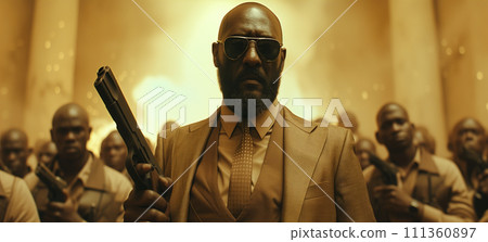 Rich man and his army Rich man and his army 111360897