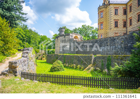 Green moat at Frydlant Castle, Czechia Green moat at Frydlant Castle, Czechia 111361641