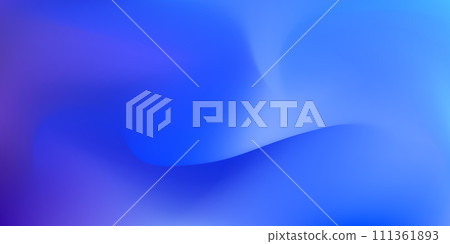 Abstract mesh gradient deep blue business background. Concept of sky, clouds or wavy water lights for technology web design, banner 111361893