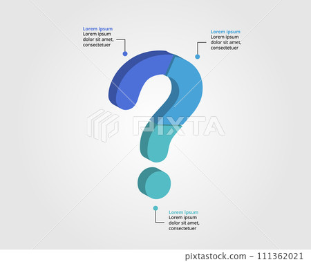 question mark 3 step template for infographic for presentation for 3 element question mark 3 step template for infographic for presentation for 3 element 111362021
