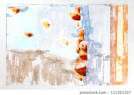 素描風格抱石抱石牆牆木抱石健身房 111363107