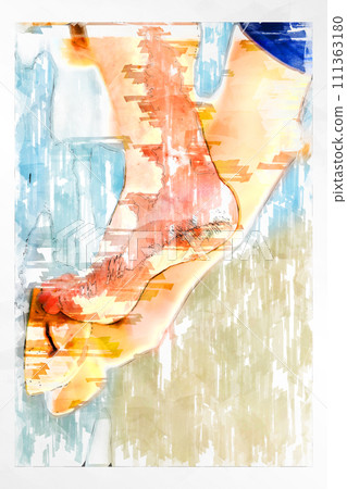 素描風格抱石抱石牆牆木抱石健身房 111363180