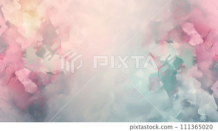 A background painted in beautiful colors. Colorful and relaxing atmosphere. PPT and homepage background. 111365020