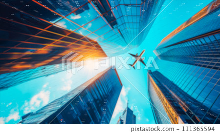 Efficient warehouse logistics processes automated by AI, warehouses and logistics that utilize the latest technology and artificial intelligence. Efficient warehouse logistics processes automated by AI, warehouses and logistics that utilize the latest technology and artificial intelligence. 111365594