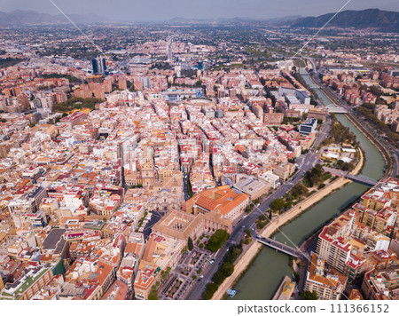 Panorama of Murcia, Spain 111366152