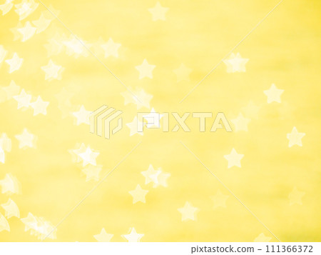 Background material Star pattern reflection Yellow detailed pattern 111366372