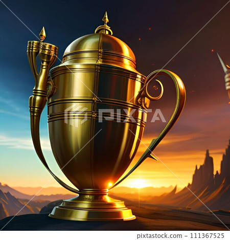 金色冠軍獎杯 111367525
